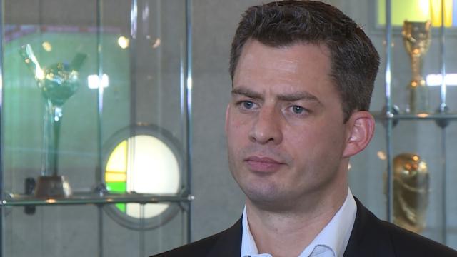 DFB-Sicherheitschef Hendrik Große Lefert zur Absage des Länderspiels in ...